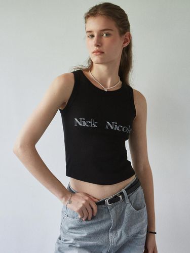 Vintage Sleeveless Top - Black - NICK&NICOLE - Modalova