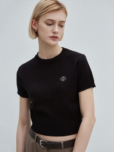 NICOLE Half Sleeve Knit (Black) - NICK&NICOLE - Modalova