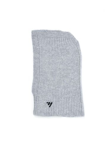 Fluffy Signature Logo Knit Balaclava _ - NICK&NICOLE - Modalova