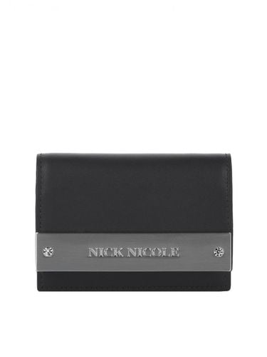 Crystal Accordion Wallet _ Black - NICK&NICOLE - Modalova