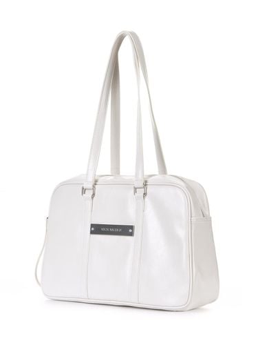 Crystal Leather Boston Bag - NICK&NICOLE - Modalova