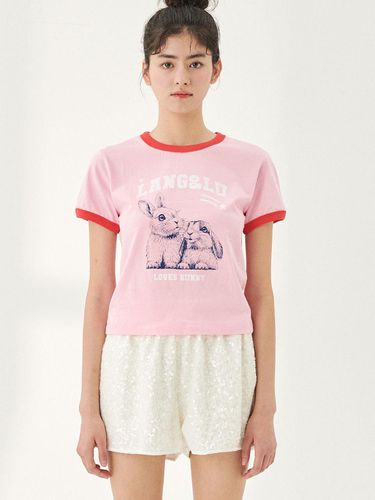 LOVES BUNNY T-shirt - Lang&Lu - Modalova