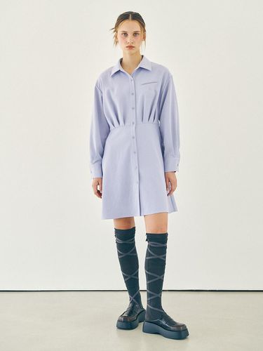 Roselin Tuck Detail Shirt Dress _ - Lang&Lu - Modalova