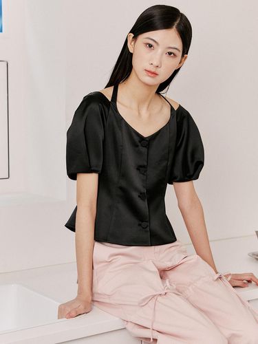 Rini Blouse - Black - Lang&Lu - Modalova