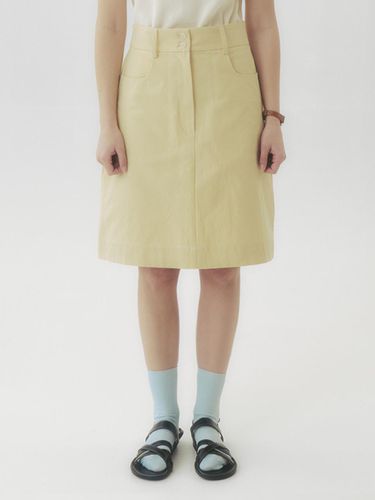 Stitch Cotton Skirt - REBOLD - Modalova