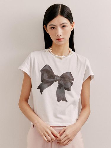 Like Bow T-Shirts - White - Lang&Lu - Modalova