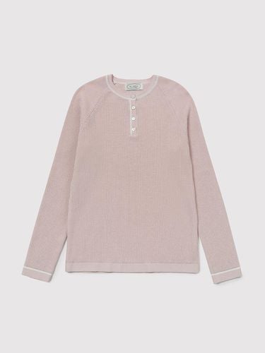 Cotton Button Up Knit_(Pink) - REBOLD - Modalova