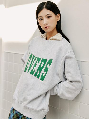 Lovers Sweatshirt - Melange - Lang&Lu - Modalova