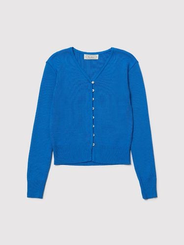 Cotton Single Cardigan_(Blue) - REBOLD - Modalova