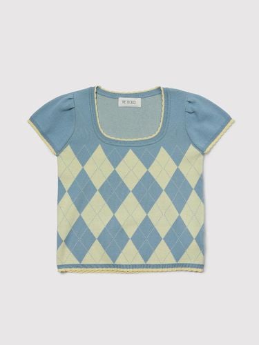 Argyle Petit Knit_(Sora) - REBOLD - Modalova