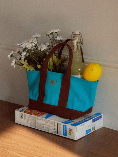 Canvas Tote Bag_Sky Blue - Studio & Parc - Modalova