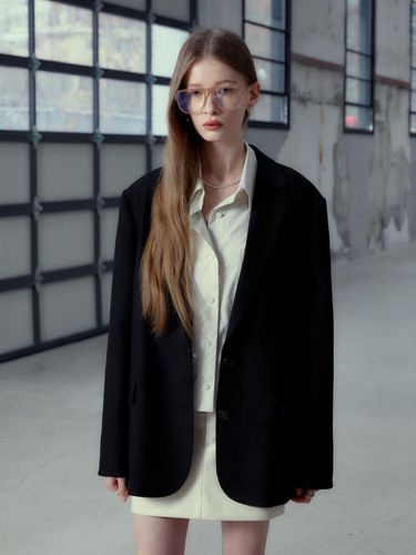 Piano Classic Two-Button Oversized Jacket - MUSEE - Modalova