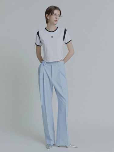 Rhude Belted Baggy Fit Slacks - MUSEE - Modalova