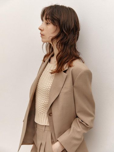 Tailored Single Semi Overfit Jacket () - AVA MOLLI - Modalova