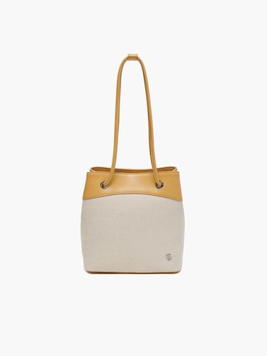 Demi Canvas Shoulder Bag - ELEGANCE PARIS - Modalova