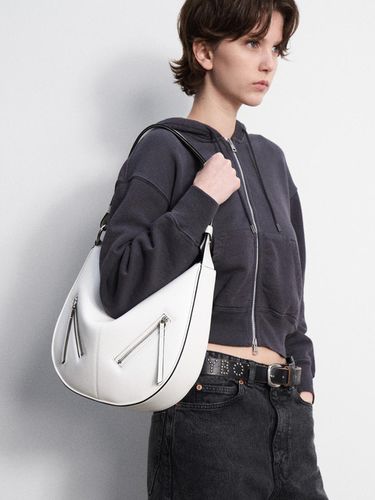 Two Zipped Hobo Bag - MUNIER - Modalova