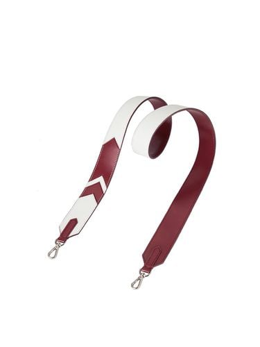 Playful Leather Strap_Off White/Russet Brown - JOSEPH & STACEY - Modalova