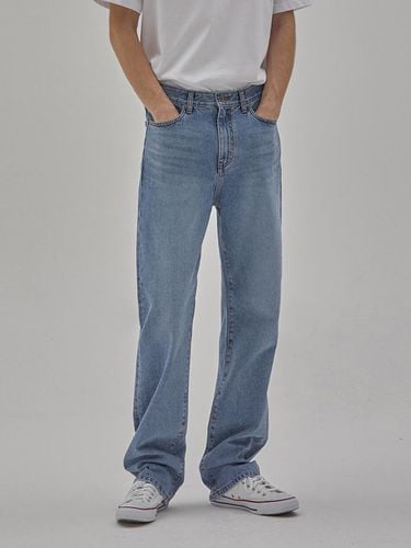 Long Straight Comfort Denim Pants - RYUL + WAI: - Modalova