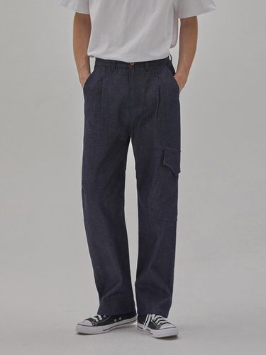 Side Pocket Selvedge Denim Pants - RYUL + WAI: - Modalova