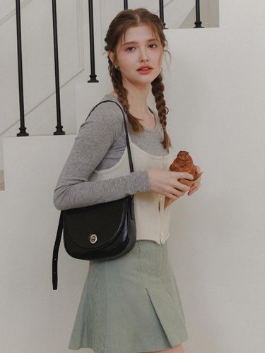 Mignon Saddle Bag_Black - OVHEE - Modalova