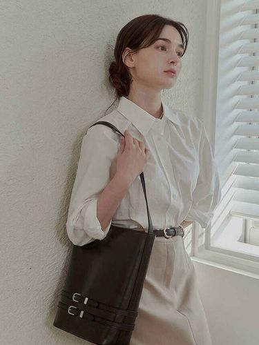 Ajouter Large Shoulder Bag _ Black - Clartevoir - Modalova