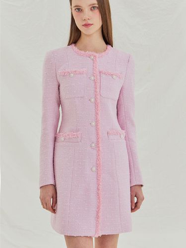 Loistaa Tweed Dress - Pink - IvanaHelsinki - Modalova