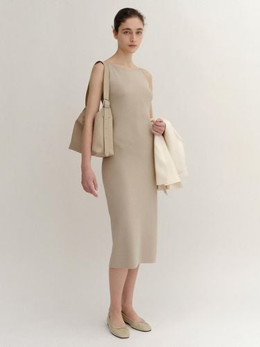 Belinda Dress_Ash Khaki - KINDERSALMON - Modalova