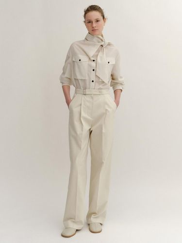 Nellie Pants_Ash Khaki - KINDERSALMON - Modalova