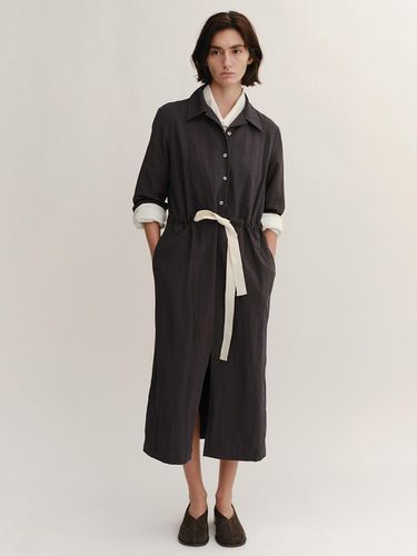 Metis Shirt Dress_Dark Navy - KINDERSALMON - Modalova