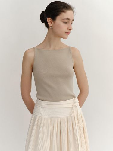 Belinda Sleeveless_Ash Khaki - KINDERSALMON - Modalova