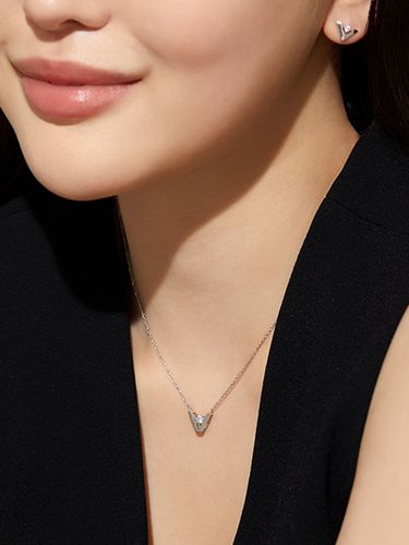 Edge Silver Necklace - STONEHENgE - Modalova