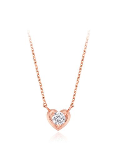 Heart Silver Necklace - STONEHENgE - Modalova