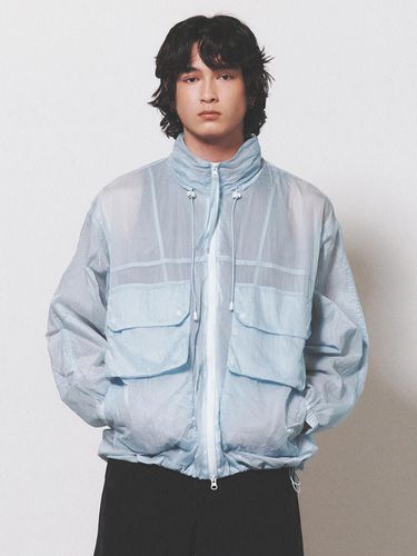 Windbreaker Packable Jumper_Sky Blue - NUAKLE - Modalova