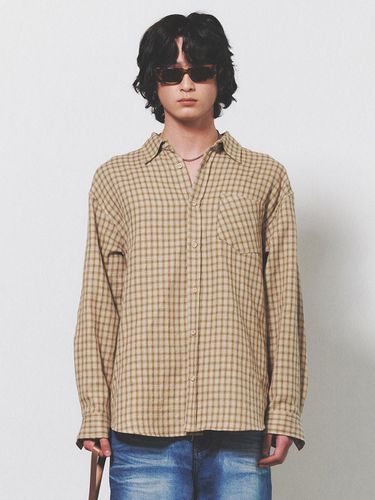 Ueyama Oversized Checked Shirt - NUAKLE - Modalova