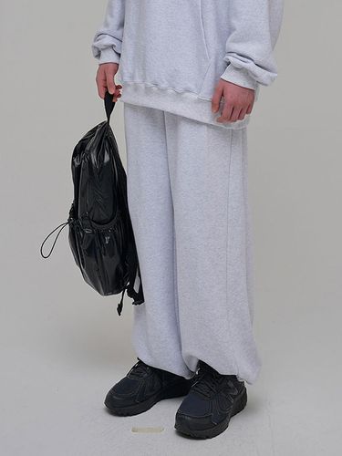 Wide Training Pants_White - TAILORSTUDIO - Modalova