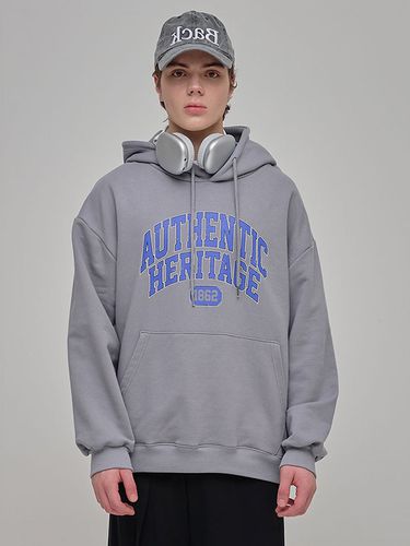 Heritage Overfit Hoodie_Gray - TAILORSTUDIO - Modalova