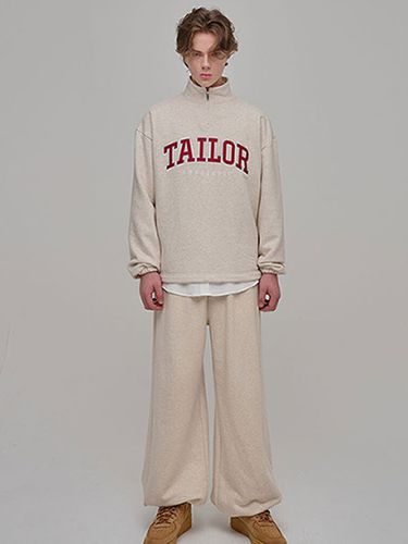 NBL Oversized Sweatshirt & Wide Training Pants - TAILORSTUDIO - Modalova