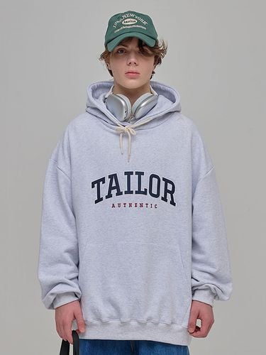 NBL Overfit Hoodie_Melange White - TAILORSTUDIO - Modalova