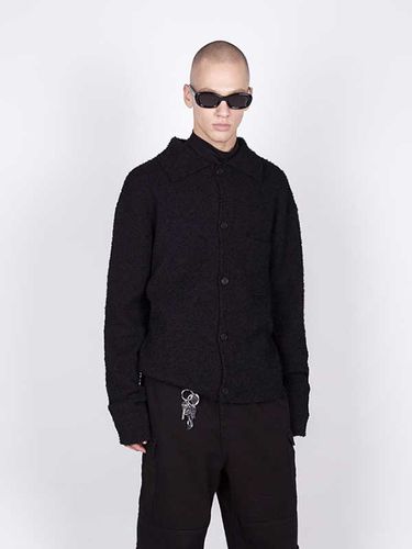 Moss Knit Cardigan - Black - Millo Archive - Modalova