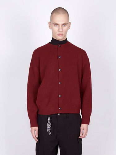 Cropped Move Cardigan - Red - Millo Archive - Modalova