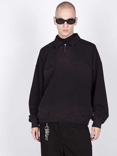 Damage 1/2 Zip Sweatshirt - Millo Archive - Modalova