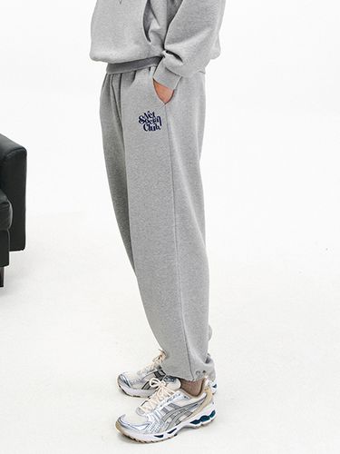 Curly Logo Jogger Pants_Melange - Net Social Club - Modalova