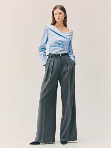 Nyla Tuck Wide Trousers - BAU by Bride And You - Modalova