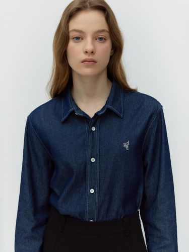 Standard Denim Shirts (Indigo) - DEPOUND - Modalova