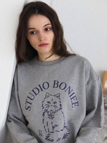 New Symbol Over Sweatshirts_Grey - BONIEE - Modalova