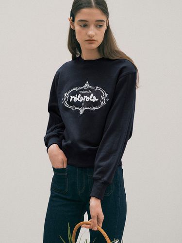 Vintage Logo Sweatshirt - Navy - ROLAROLA - Modalova