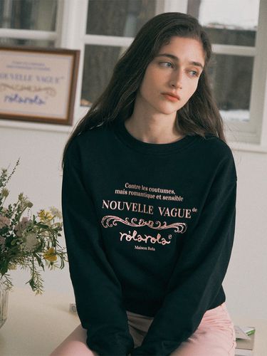 Vintage Nouvelle Logo Sweatshirt - ROLAROLA - Modalova