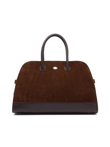 Suede Tote Bag_Brown - ROLAROLA - Modalova