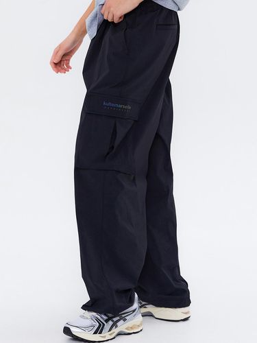 Light Wide Cargo Pants _ Black - KULTE - Modalova