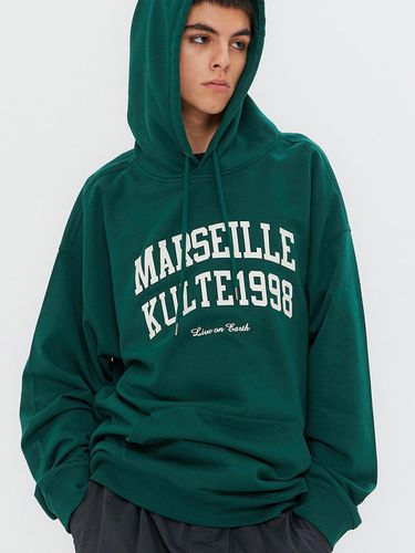 Double Arch Hoodie _ Green - KULTE - Modalova